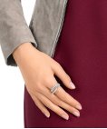 Swarovski Hilly Joia Anel Mulher 5366564 Swarovski Hilly Joia Anel Mulher 5366564