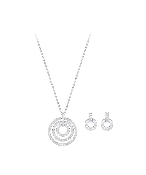Swarovski Circle Set Joia Colar Brincos Set 5367727 Swarovski Circle Set Joia Colar Brincos Set 5367727