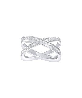Swarovski Delta Cross Joia Anel Mulher 5370990