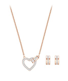 Swarovski Lovely Set Joia Colar Brincos Set Mulher 5380718