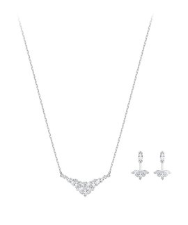 Swarovski Lady Set Joia Colar Brincos Set Mulher 5390188