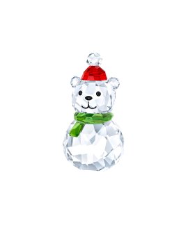 Swarovski Rocking Polar Bear Decoração Figura de Cristal 5393459