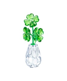 Swarovski Flower Dreams - Four-leaf clovers Decoração Figura de Cristal 5415274