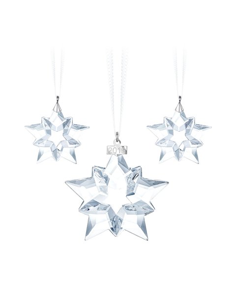 Swarovski Star Annual Edition 2019 Decoração Figura de Cristal Adorno Set 5429600