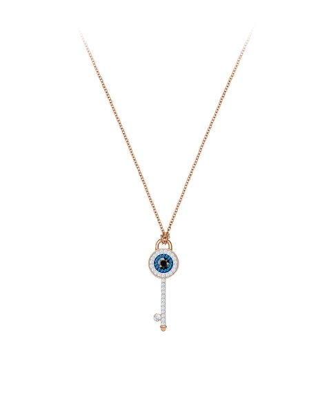 Swarovski Duo Evil Eye Joia Colar Mulher 5437517 Swarovski Duo Evil Eye Joia Colar Mulher 5437517