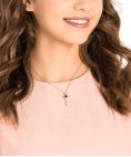 Swarovski Duo Evil Eye Joia Colar Mulher 5437517 Swarovski Duo Evil Eye Joia Colar Mulher 5437517