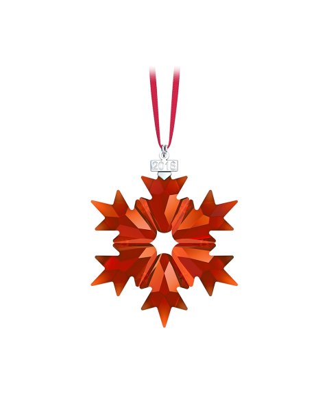 Swarovski Christmas Snowflake Decoração Figura de Cristal Adorno 5460487 Swarovski Christmas Snowflake Decoração Figura de Cristal Adorno 5460487
