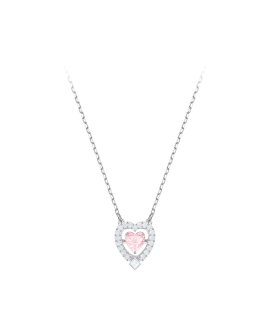 Swarovski Sparkling Dance Heart Joia Colar Mulher 5465284