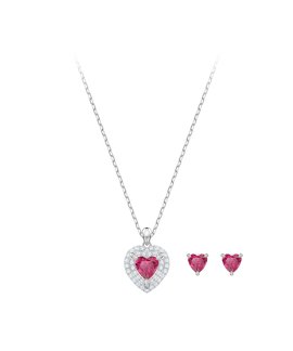 Swarovski One Set Joia Colar Brincos Set Mulher 5470602