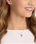Swarovski One Set Joia Colar Brincos Set Mulher 5470602