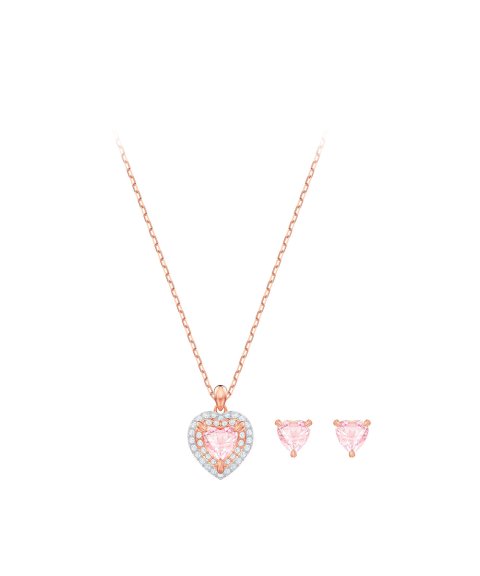 Swarovski One Set Joia Colar Brincos Set Mulher 5470897