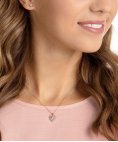 Swarovski One Set Joia Colar Brincos Set Mulher 5470897