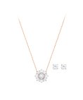 Swarovski Sunshine Set Joia Colar Brincos Set Mulher 5480468