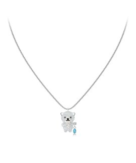 Swarovski Polar Bear Joia Colar Mulher 5488193