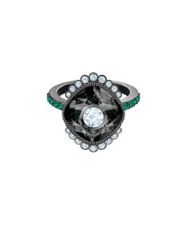 Swarovski Black Baroque Joia Anel Mulher 5490976