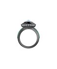 Swarovski Black Baroque Joia Anel Mulher 5490976