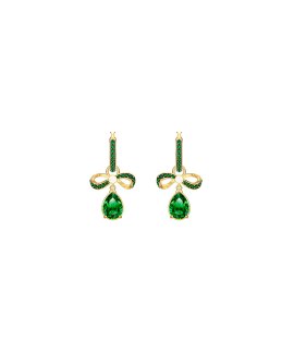 Swarovski Black Baroque Joia Brincos Mulher 5490978