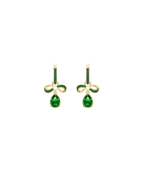 Swarovski Black Baroque Joia Brincos Mulher 5490978