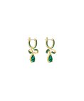 Swarovski Black Baroque Joia Brincos Mulher 5490978