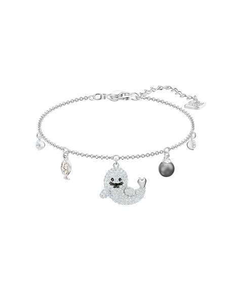 Swarovski Polar Seal Joia Pulseira Mulher 5491553 Swarovski Polar Seal Joia Pulseira Mulher 5491553