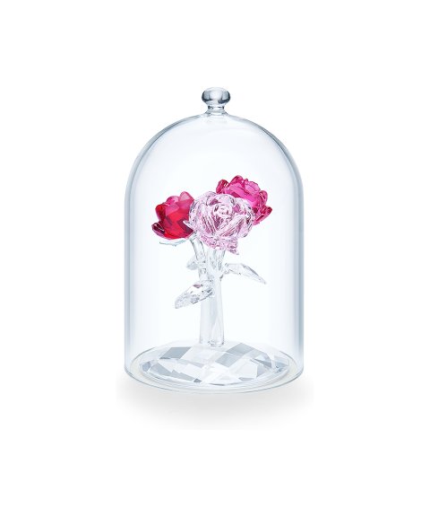 Swarovski Rose Bouquet Decoração Figura de Cristal Adorno Mulher 5493707