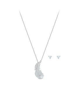 Swarovski Nice Set Joia Colar Brincos Set Mulher 5506758