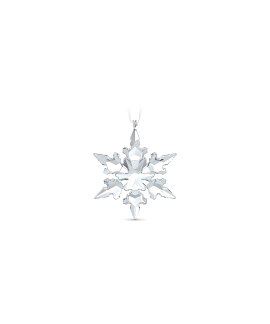 Swarovski Christmas Snowflake Decoração Figura de Cristal Adorno 5511042