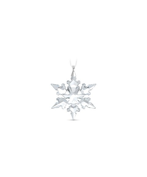 Swarovski Christmas Snowflake Decoração Figura de Cristal Adorno 5511042 Swarovski Christmas Snowflake Decoração Figura de Cristal Adorno 5511042
