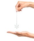 Swarovski Christmas Snowflake Decoração Figura de Cristal Adorno 5511042