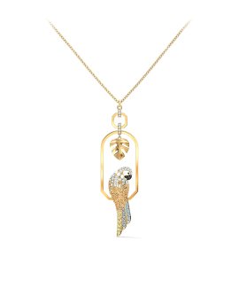 Swarovski Tropical Parrot Joia Colar Mulher 5512686