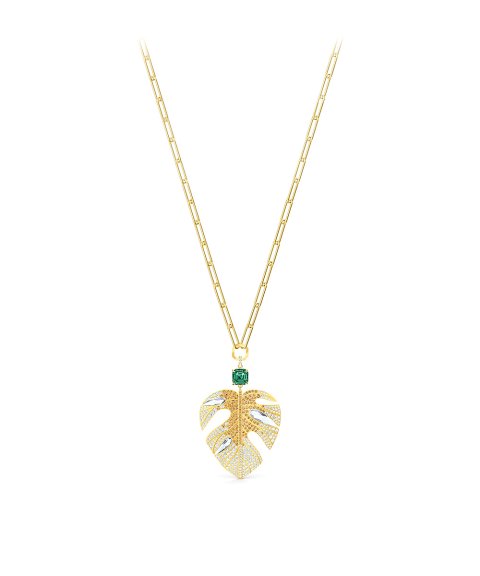 Swarovski Tropical Leaf Joia Colar Mulher 5512695
