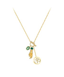 Swarovski Symbolic Hand Om Joia Colar Mulher 5514407