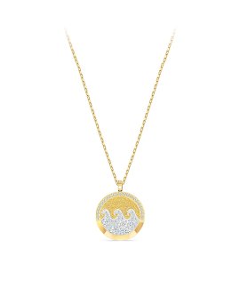 Swarovski Shine Wave Joia Colar Mulher 5514494
