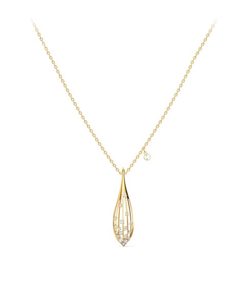 Swarovski Stunning Olive Joia Colar Mulher 5515466