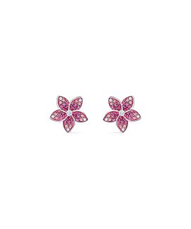 Swarovski Tropical Flower Joia Brincos Mulher 5519254