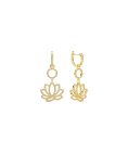Swarovski Symbolic Lotus Joia Brincos Mulher 5522840