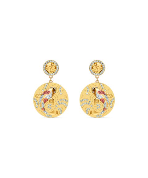 Swarovski Shine Fish Joia Brincos Mulher 5524196 Swarovski Shine Fish Joia Brincos Mulher 5524196