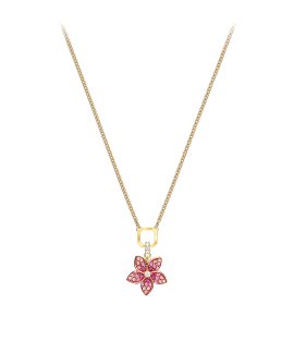 Swarovski Tropical Flower Joia Colar Mulher 5524356
