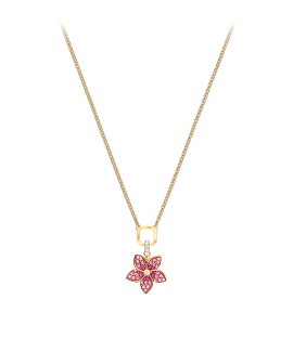 Swarovski Tropical Flower Joia Colar Mulher 5524356