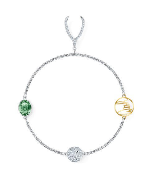 Swarovski Remix Wishbone Joia Pulseira Mulher 5528718 Swarovski Remix Wishbone Joia Pulseira Mulher 5528718
