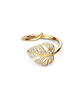 Swarovski Tropical Leaf Joia Anel Mulher 5535563