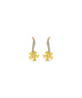 Swarovski Botanical Flower Joia Brincos Mulher 5535796