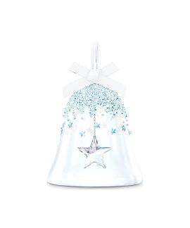 Swarovski Bell with Star Decoração Figura de Cristal Adorno 5545451