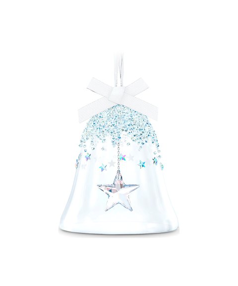 Swarovski Bell with Star Decoração Figura de Cristal Adorno 5545451 Swarovski Bell with Star Decoração Figura de Cristal Adorno 5545451