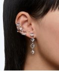 Swarovski Millenia Joia Brincos Ear Cuff Mulher 5602782 Swarovski Millenia Joia Brincos Ear Cuff Mulher 5602782