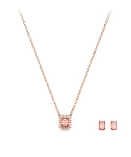 Swarovski Millenia Joia Colar Brincos Set Mulher 5620548