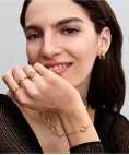 Pandora Essence Organically Shaped Pavé Circle Joia Pulseira Mulher 563830C01 Pandora Essence Organically Shaped Pavé Circle Joia Pulseira Mulher 563830C01