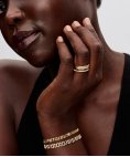 Pandora Pavé Cuban Chain Joia Pulseira Mulher 564229C01