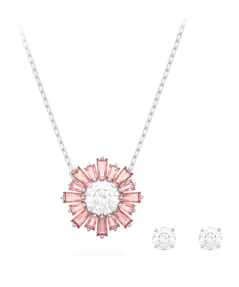 Swarovski Sunshine Joia Colar Brincos Set Mulher 5642974