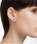 Swarovski Birthstone March Joia Brincos Mulher 5660800